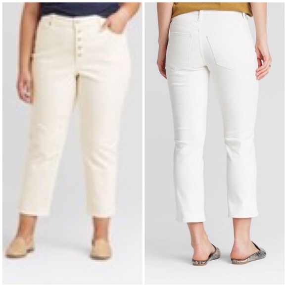 NWT! Universal Thread High rise straight crop - Picture 2 of 7